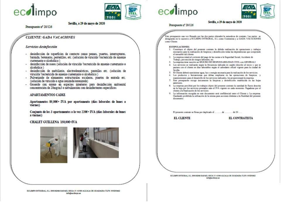 Apartamentos Valverde Cadiz 1-C Eksteriør bilde